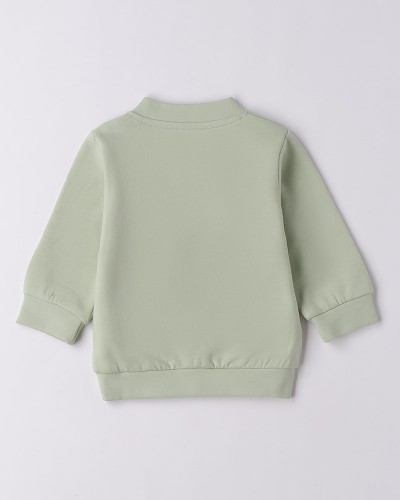 IDO OPEN LONG SLEEVE SWEATER WITH ZIP OR BUTTONS - 4.F046/00 IDO OPEN LONG SLEEVE SWEATER WITH ZIP OR BUTTONS - 4.F046/00