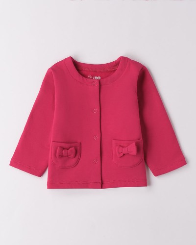IDO OPEN LONG SLEEVE SWEATER WITH ZIP OR BUTTONS - 4.F081/00 IDO OPEN LONG SLEEVE SWEATER WITH ZIP OR BUTTONS - 4.F081/00