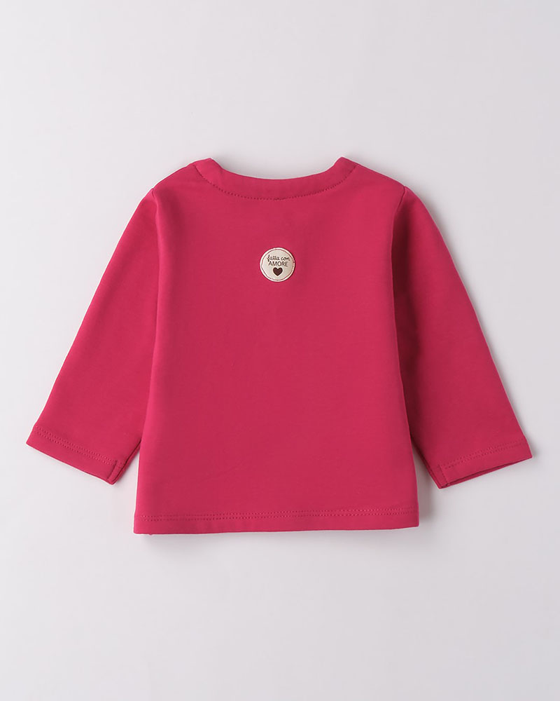 IDO OPEN LONG SLEEVE SWEATER WITH ZIP OR BUTTONS - 4.F081/00 IDO OPEN LONG SLEEVE SWEATER WITH ZIP OR BUTTONS - 4.F081/00
