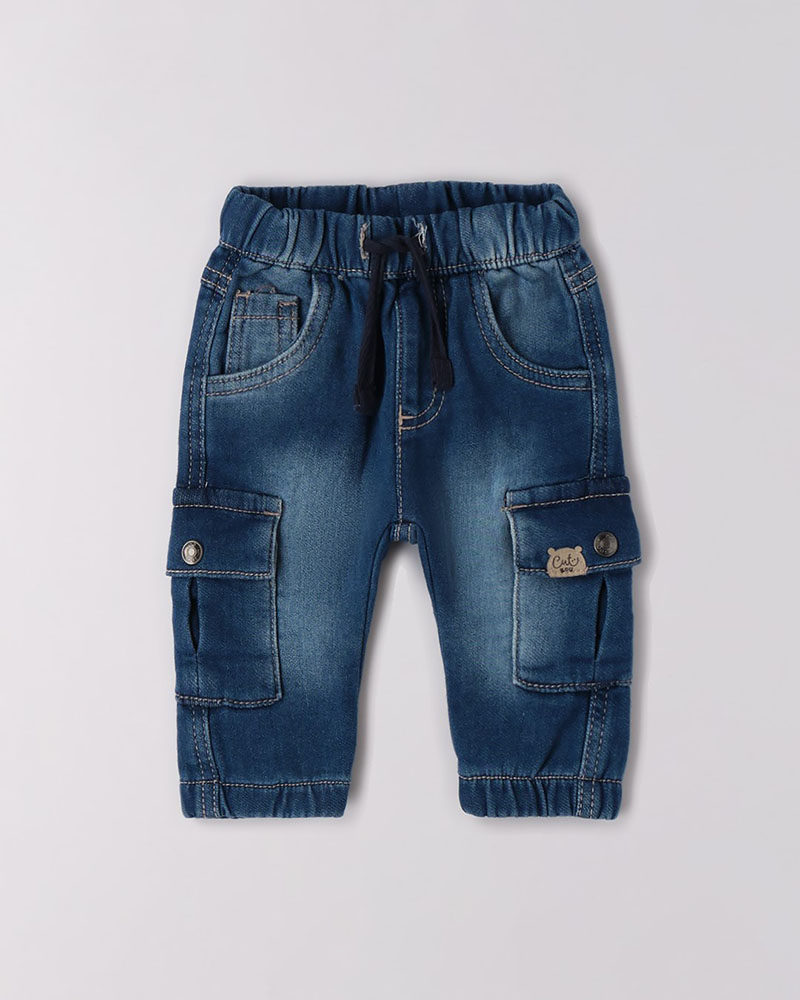 IDO LONG DENIM TROUSERS - 4.F066/00