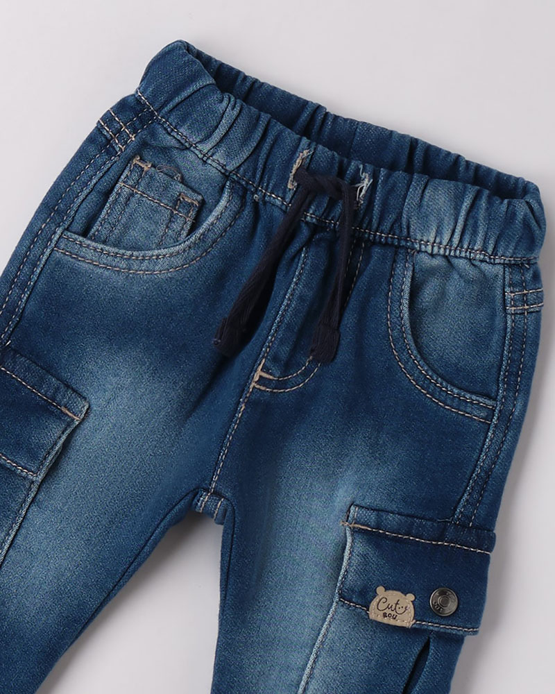 IDO LONG DENIM TROUSERS - 4.F066/00