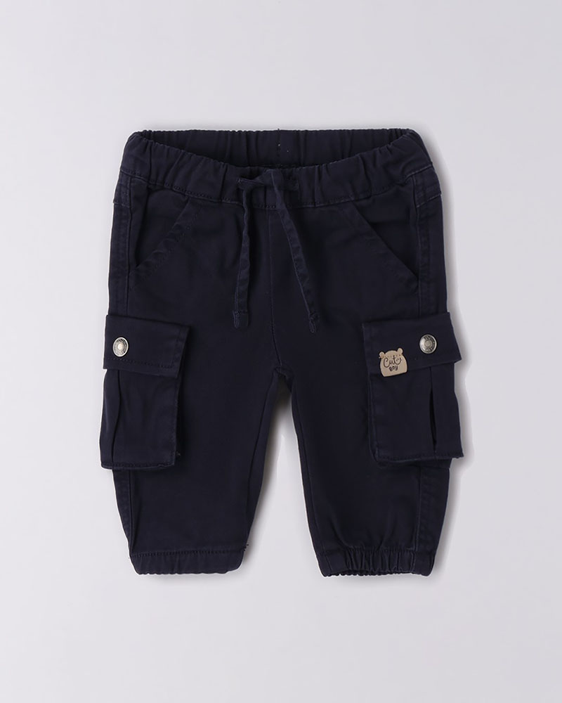 IDO LONG WOVEN TROUSERS - 4.F067/00