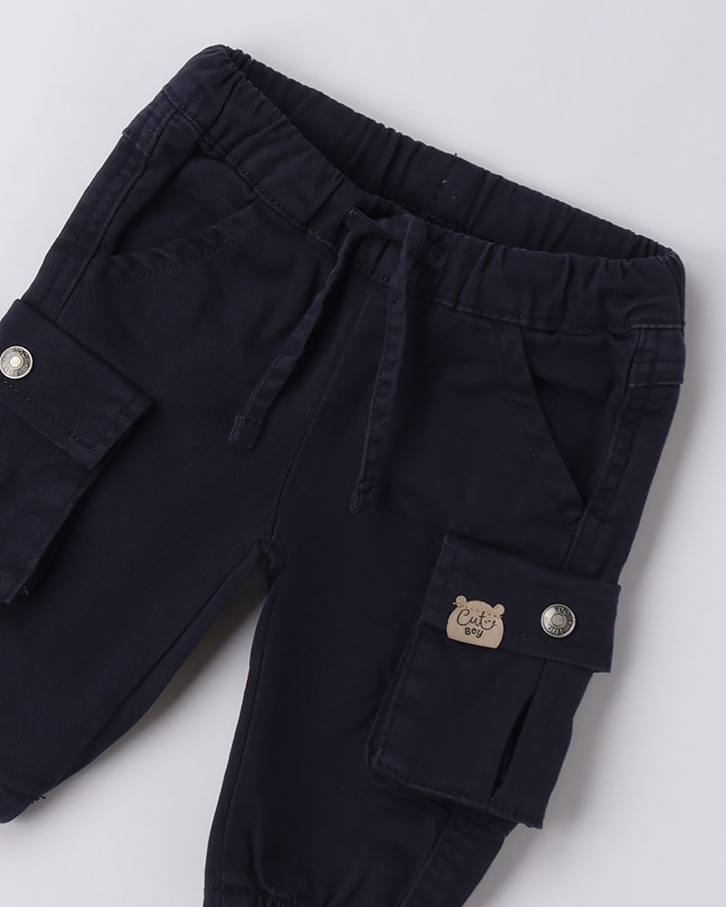 IDO LONG WOVEN TROUSERS - 4.F067/00