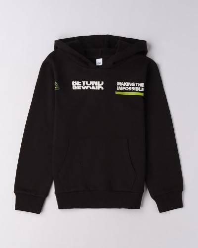 IDO CLOSED SWEATER WITH OR WITHOUT HOOD - 4.F827/00