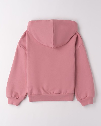 IDO OPEN LONG SLEEVE SWEATER WITH ZIP OR BUTTONS - 4.F500/00 IDO OPEN LONG SLEEVE SWEATER WITH ZIP OR BUTTONS - 4.F500/00