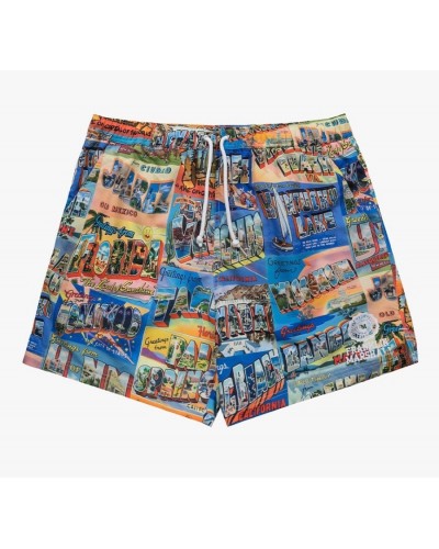 FRANKLIN MARSHALL F&M Boxer Μαγιό /  RECYCLED POLYESTER - JM7016.000.8022P00