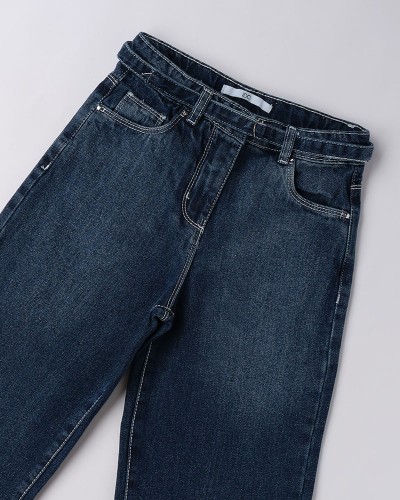 IDO LONG DENIM TROUSERS - 4.F531/00