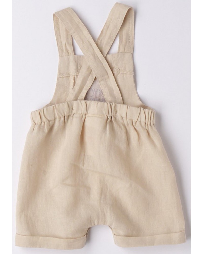 IDO WOVEN SHORT DUNGAREES - 4.6610/00