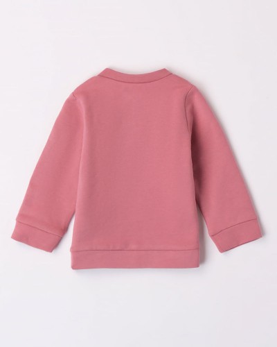 IDO OPEN LONG SLEEVE SWEATER WITH ZIP OR BUTTONS - 4.7236/00