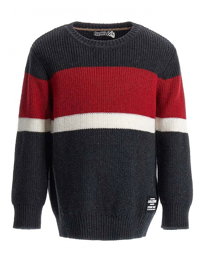 ORIGINAL MARINES FR CITY ATTITUDE WOOL/KNIT G/Collo BOY ΜΠΛΟΥΖΑ ΠΑΙΔΙΚΟ BOY - ORMJRDEAL2575B000000 ORIGINAL MARINES FR CITY ATTITUDE WOOL/KNIT G/Collo BOY ΜΠΛΟΥΖΑ ΠΑΙΔΙΚΟ BOY - ORMJRDEAL2575B000000