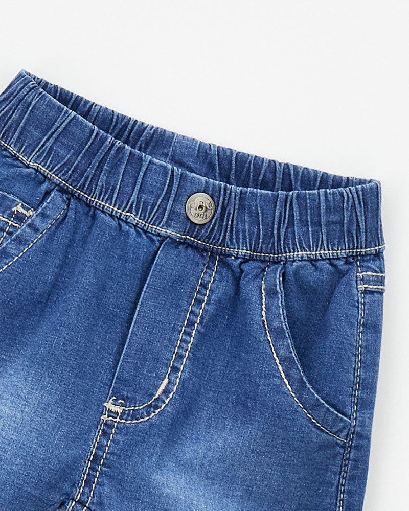 IDO DENIM SHORT TROUSERS - 4.G174/00