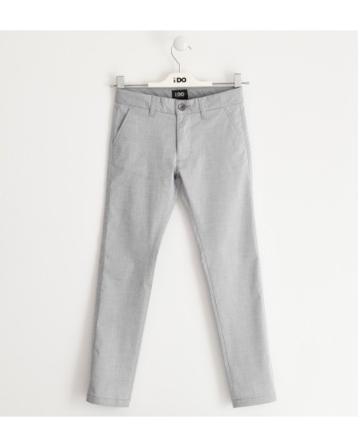 IDO LONG WOVEN TROUSERS - J421