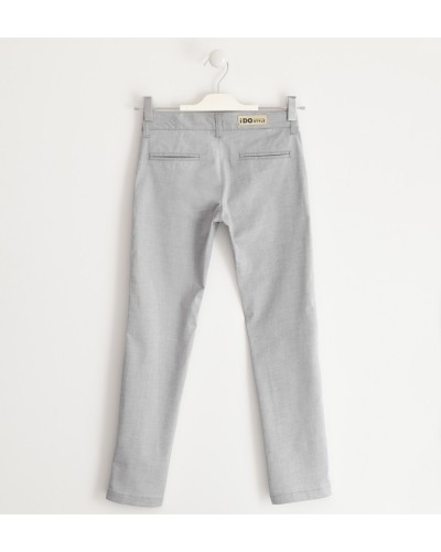 IDO LONG WOVEN TROUSERS - J421