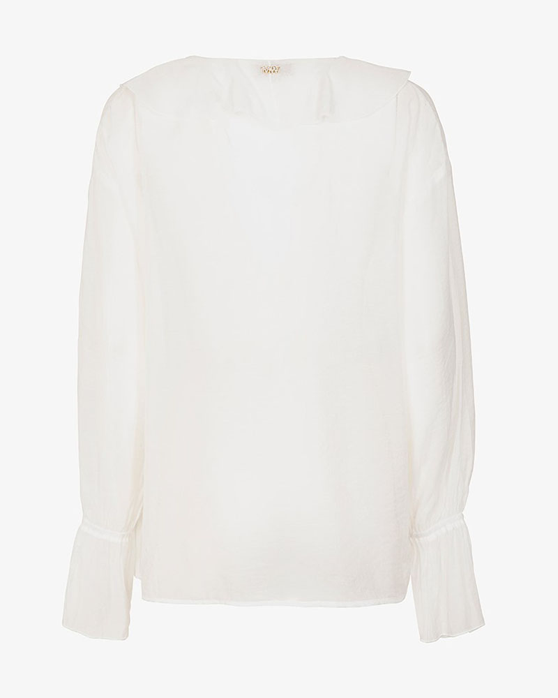 MARKUP  BLUSA IN MUSSOLA CON ROUCHES ΓΥΝΑΙΚΕΙΟ ΜΠΛΟΥΖΑ - MUPAPMW1610104000000