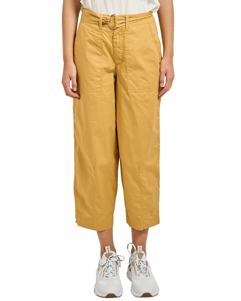 MARKUP PANTALONE STRAIGHT CON CINTURA IN TELA VELA ΠΑΝΤΕΛΟΝΙ ΓΥΝΑΙΚΕΙΟ - MUPAPMW1650112000000