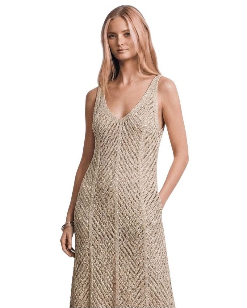 MARKUP ABITO LUNGO F.7 TRAFORATO LUREX CON PAILLETTES ΠΛΕΚΤΟ ΓΥΝΑΙΚΕΙΟ - MUPAPMW1600034000000