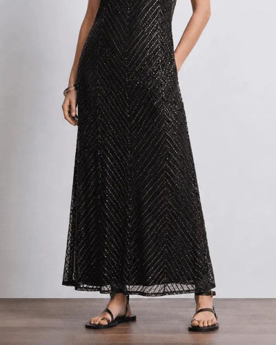 MARKUP ABITO LUNGO F.7 TRAFORATO LUREX CON PAILLETTES ΠΛΕΚΤΟ ΓΥΝΑΙΚΕΙΟ - MUPAPMW1600034000000