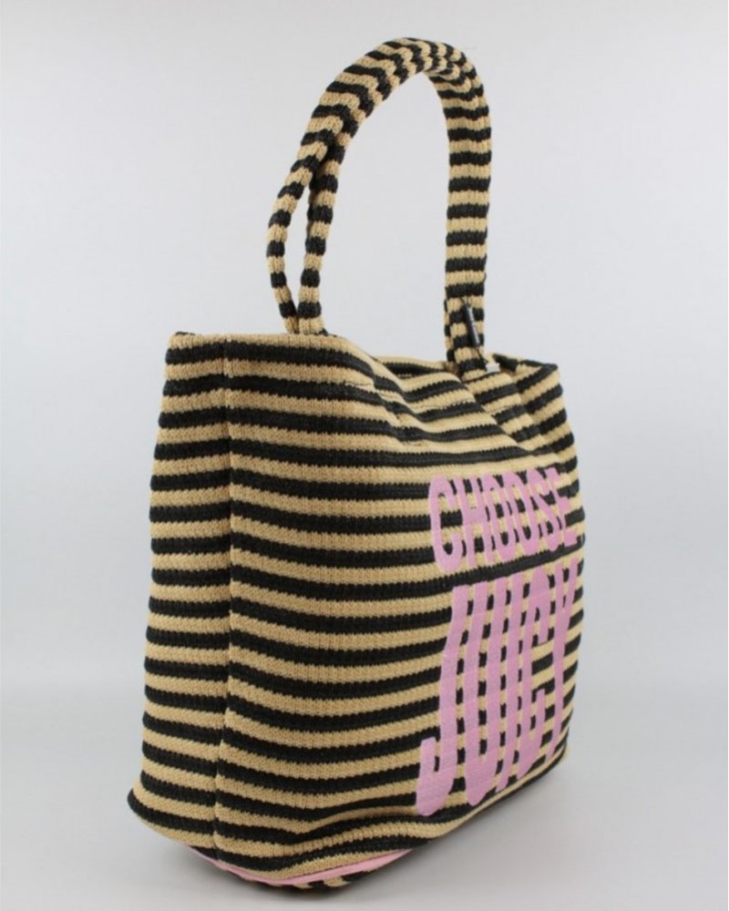 JUICY NORA STRAW   LARGE SHOPPING - BEJNX8879WDPJP2