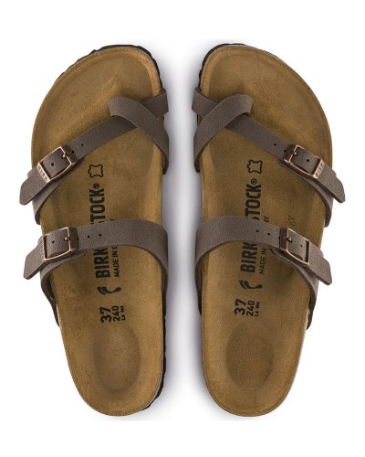 BIRKENSTOCK BS CLASSIC MAYARI BFBC MOCHA 35 - 46 NARROW CORE ESSENTIAL ΠΑΠΟΥΤΣΙ UNISEX - BK0SH710630035460000