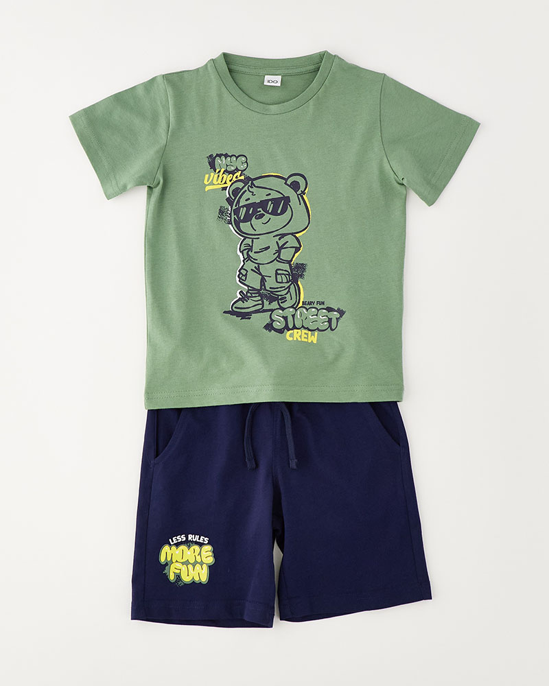 IDO SHORT SLEEVED SET - 4.G448/G0