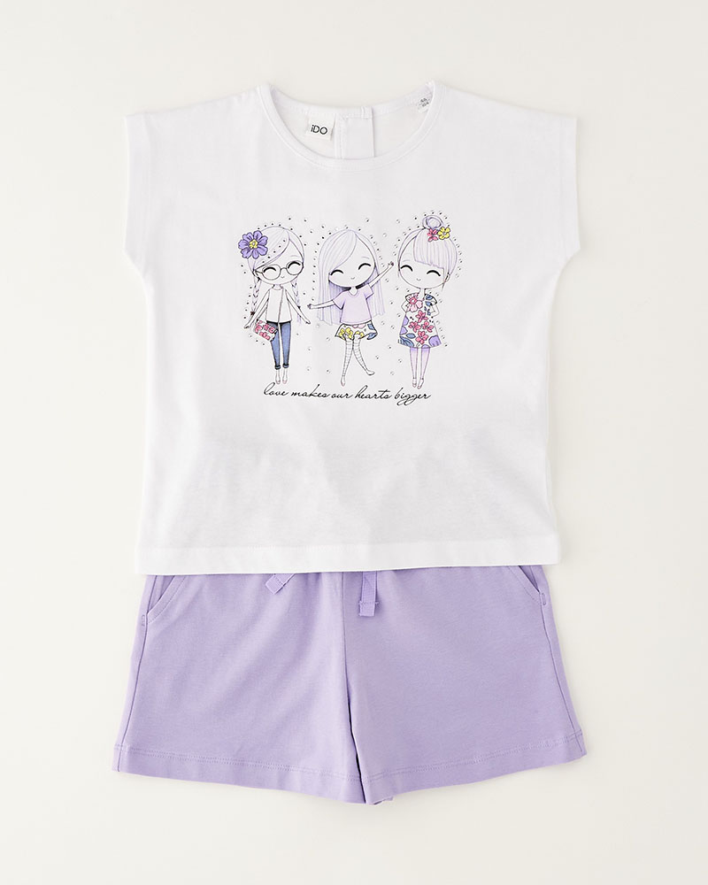 IDO SHORT SLEEVED SET - 4.G556/G1