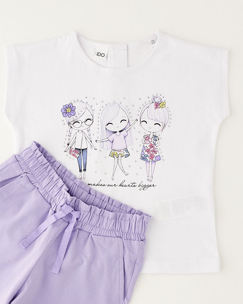 IDO SHORT SLEEVED SET - 4.G556/G1