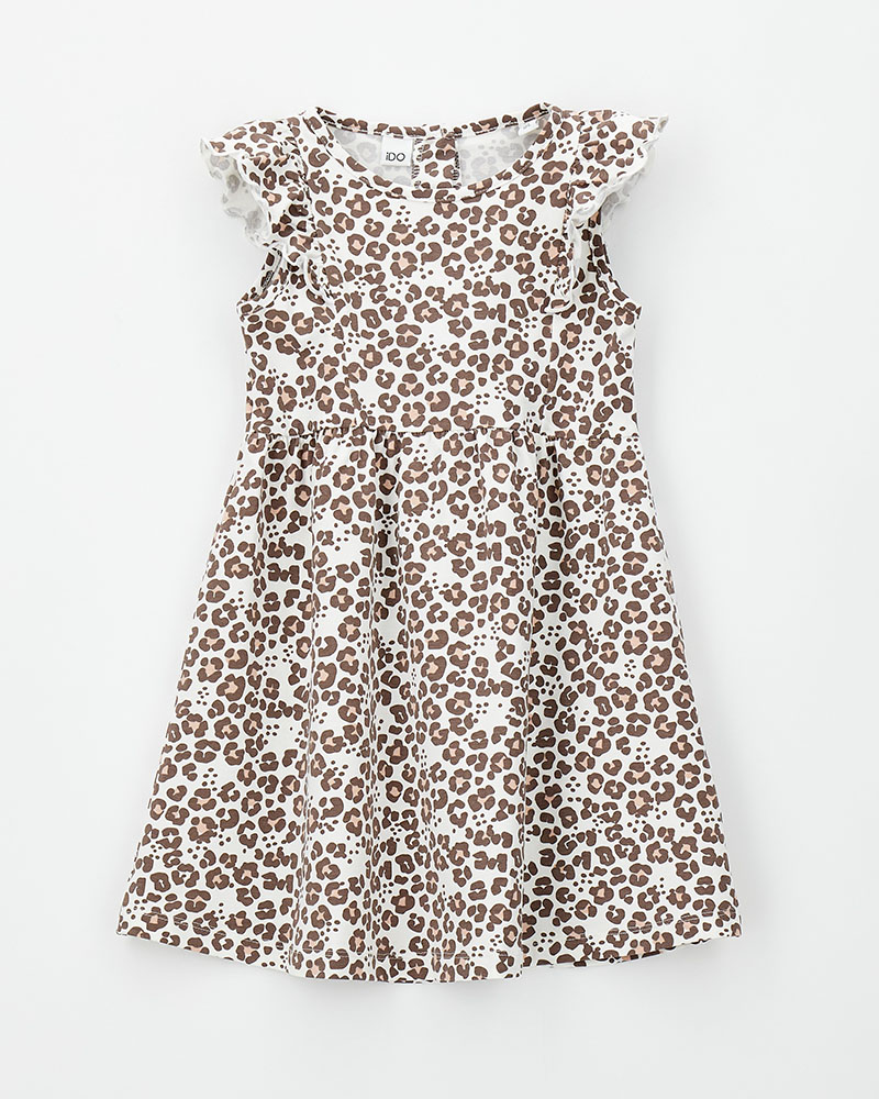 IDO KNITTED DRESS WITH SLEEVES - 4.G557/G2