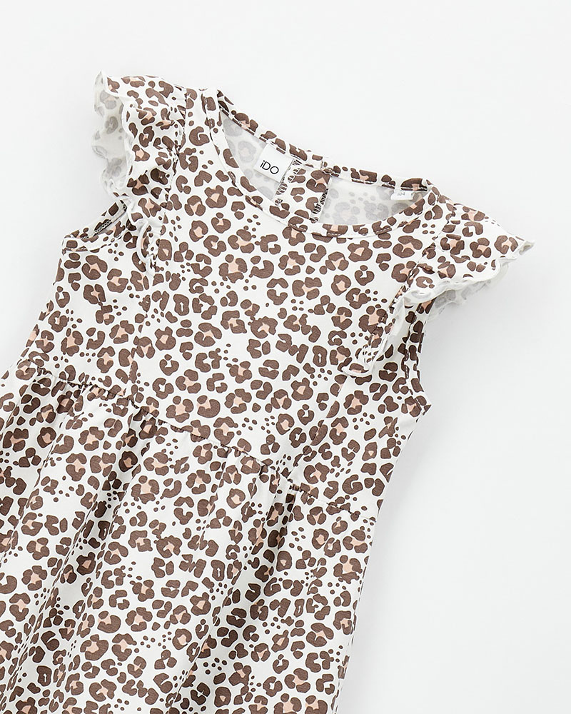 IDO KNITTED DRESS WITH SLEEVES - 4.G557/G2