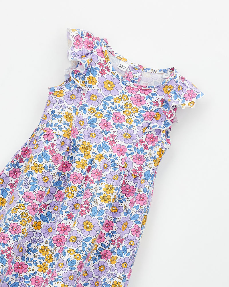 IDO KNITTED DRESS WITH SLEEVES - 4.G557/G1