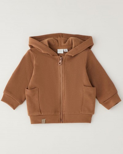 IDO OPEN LONG SLEEVE SWEATER WITH ZIP OR BUTTONS - 4.H049/00