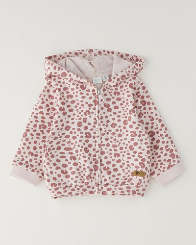 IDO OPEN LONG SLEEVE SWEATER WITH ZIP OR BUTTONS - 4.H195/00