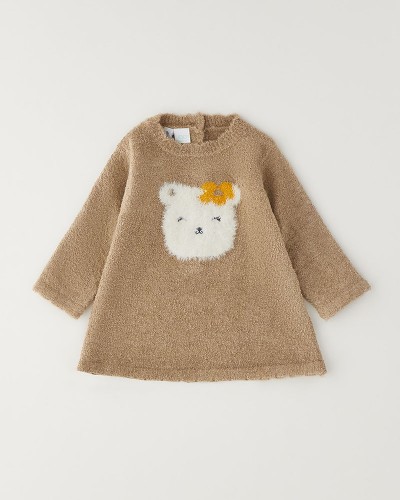 IDO KNITTED DRESS WITH SLEEVES - 4.H102/00
