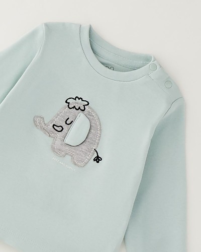 IDO LONG SLEEVE ROUND-NECK - 4.H051/00