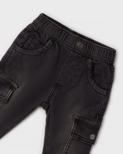 IDO LONG DENIM TROUSERS - 4.H068/00
