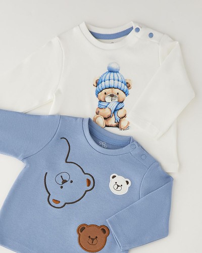 IDO LONG SLEEVE ROUND-NECK - 4.H055/00