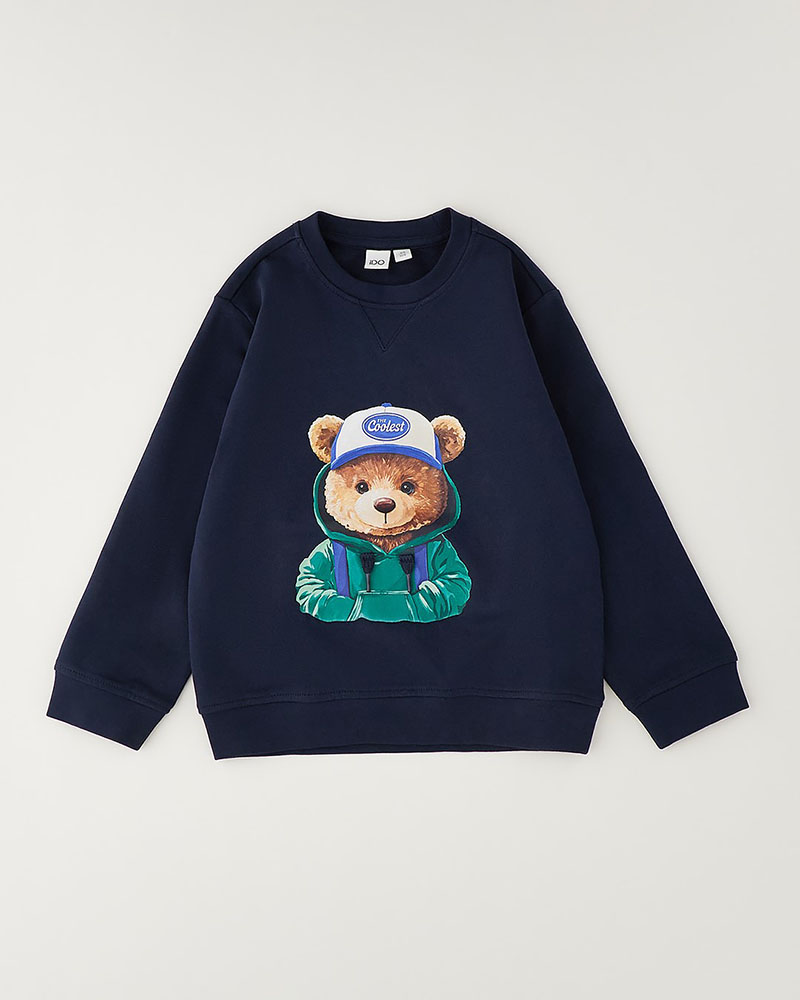 IDO CLOSED SWEATER WITH OR WITHOUT HOOD - 4.H236/00