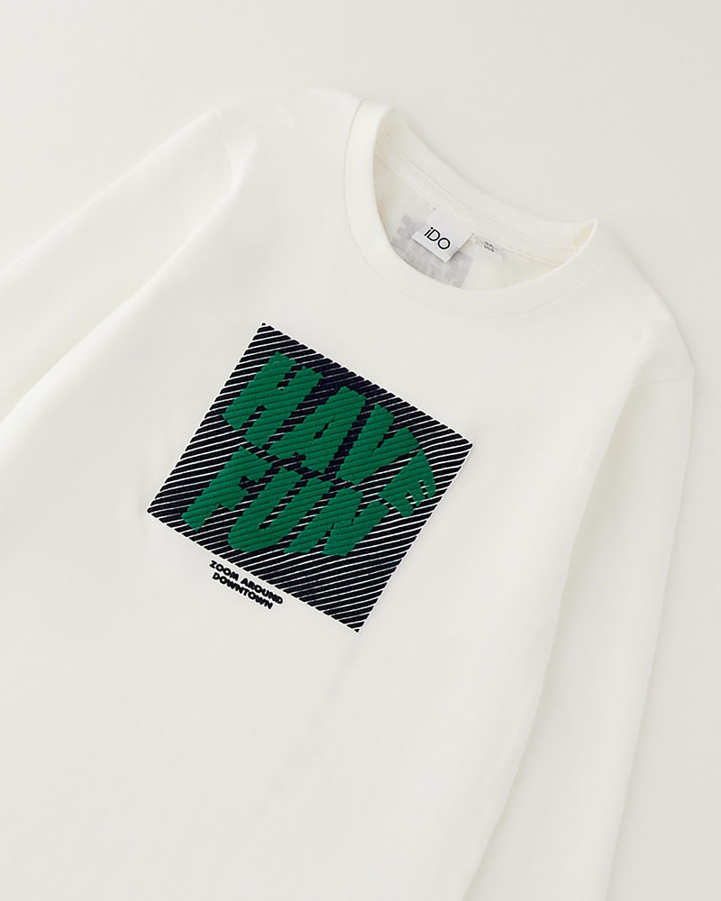 IDO LONG SLEEVE ROUND-NECK - 4.H238/00