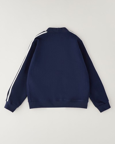 IDO OPEN LONG SLEEVE SWEATER WITH ZIP OR BUTTONS - 4.H462/00