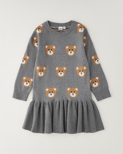 IDO KNITTED DRESS WITH SLEEVES - 4.H346/00