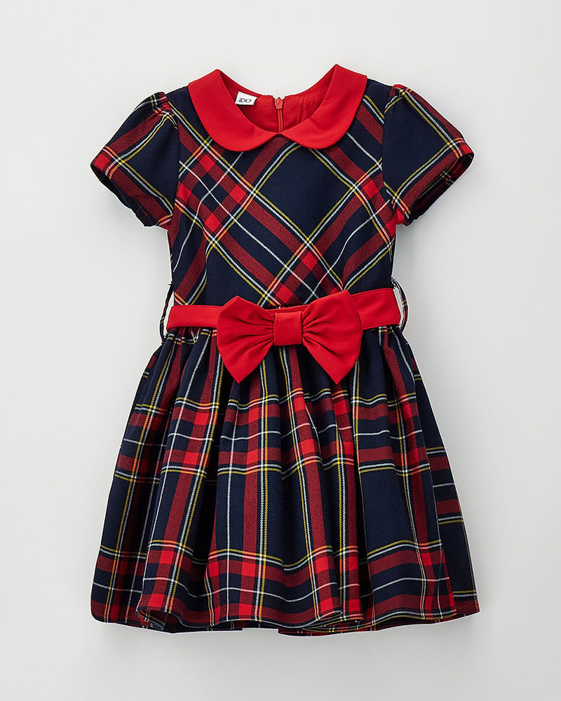 IDO WOVEN DRESS WITH SLEEVES - 4.H347/00