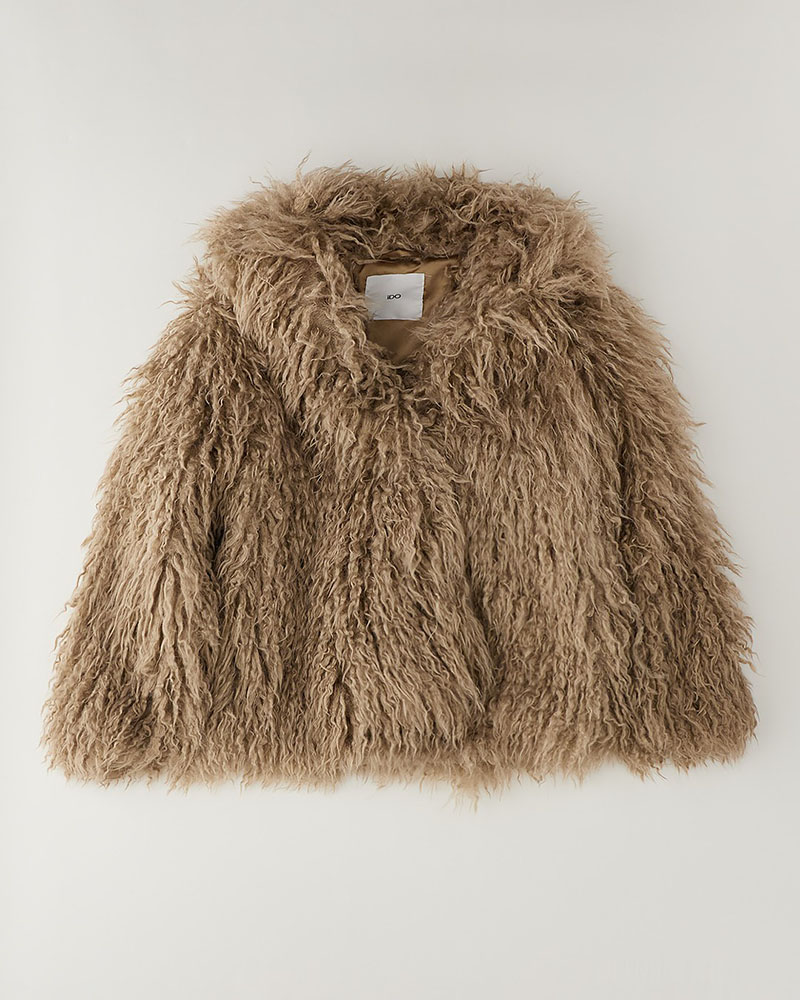 IDO COAT/ECO-LEATHER/ECO-FUR JACKET/WOVEN-JACKET - 4.H759/00