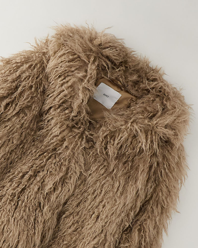 IDO COAT/ECO-LEATHER/ECO-FUR JACKET/WOVEN-JACKET - 4.H759/00