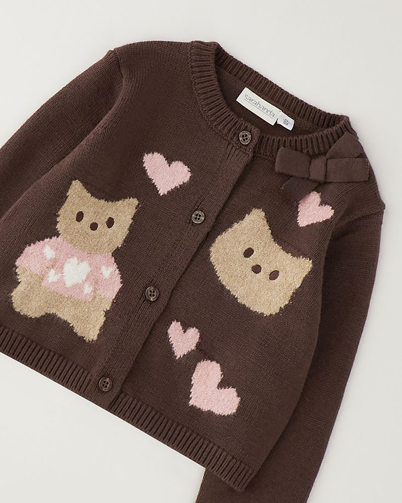 SARABANDA KNITTED CARDIGAN - 0.H327/00