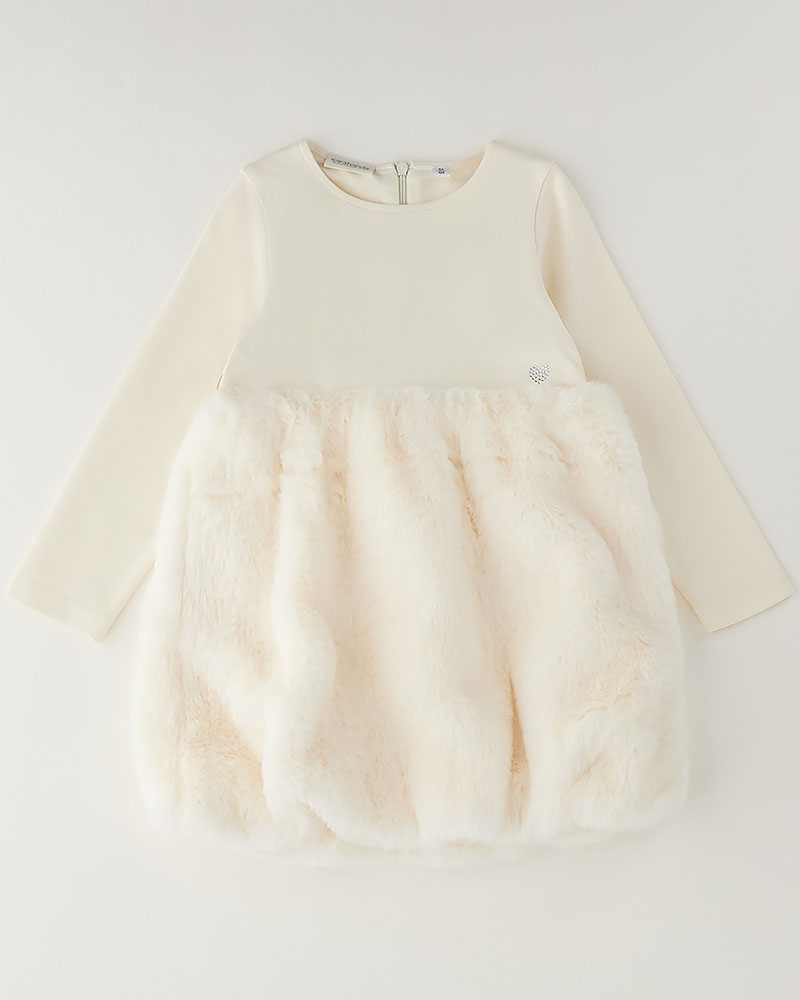 SARABANDA WOVEN DRESS WITH SLEEVES - 0.H349/00