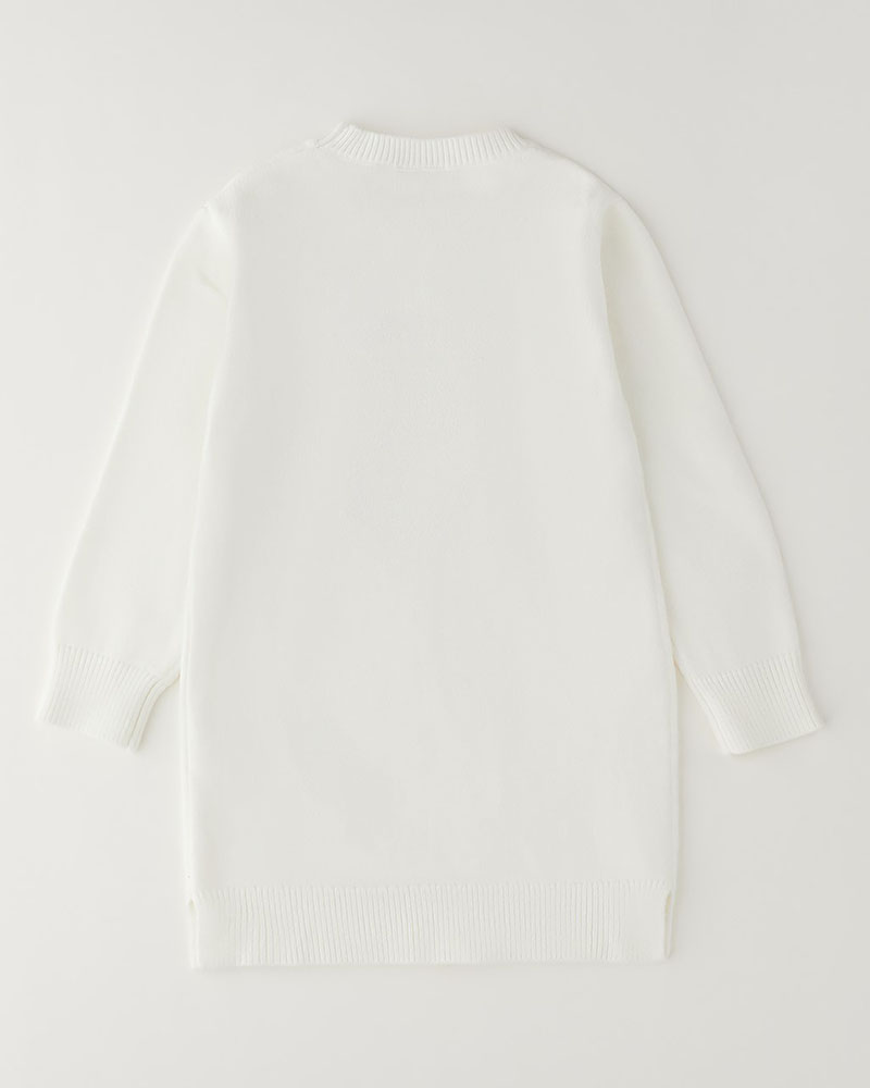 SARABANDA KNITTED DRESS WITH SLEEVES - 0.H352/00