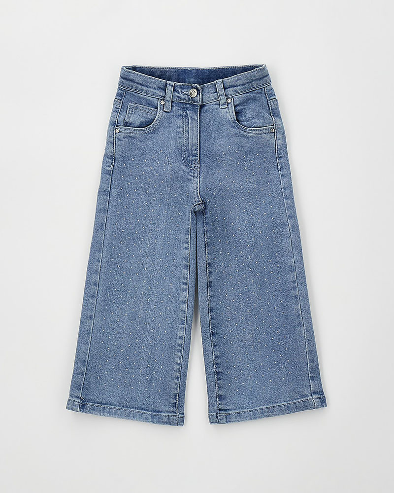 SARABANDA LONG DENIM TROUSERS - 0.H357/00