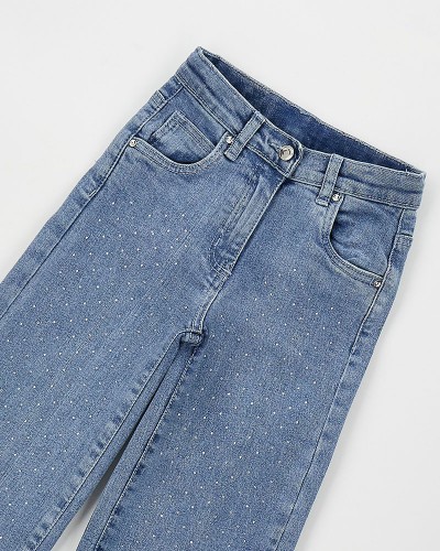 SARABANDA LONG DENIM TROUSERS - 0.H357/00