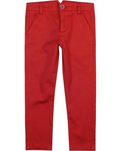 BOBOLI Stretch satin trousers for boy - 737298