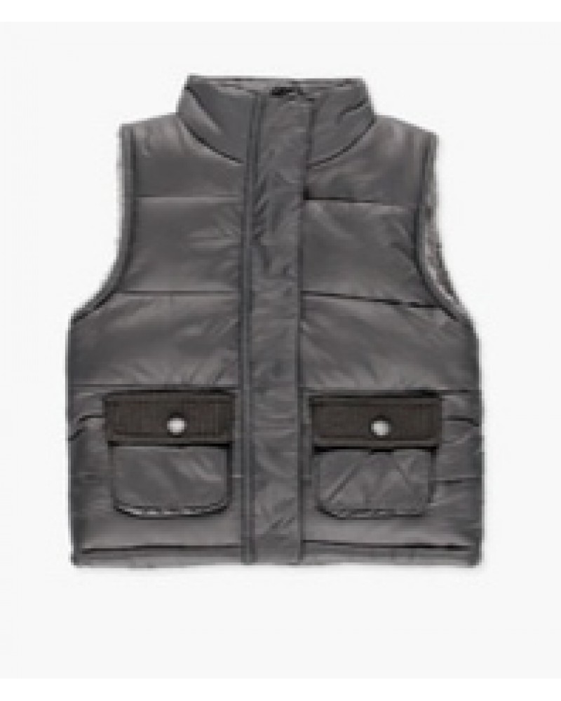 BOBOLI Technical fabric vest for girl - 418182