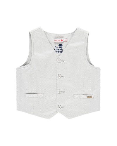 BOBOLI Vest satin stretch for boy - 739054